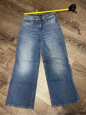 J. Crew Wide Leg Crop jeans